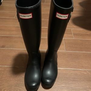 Hunter Original Tall Rain Boots -  Sz 6